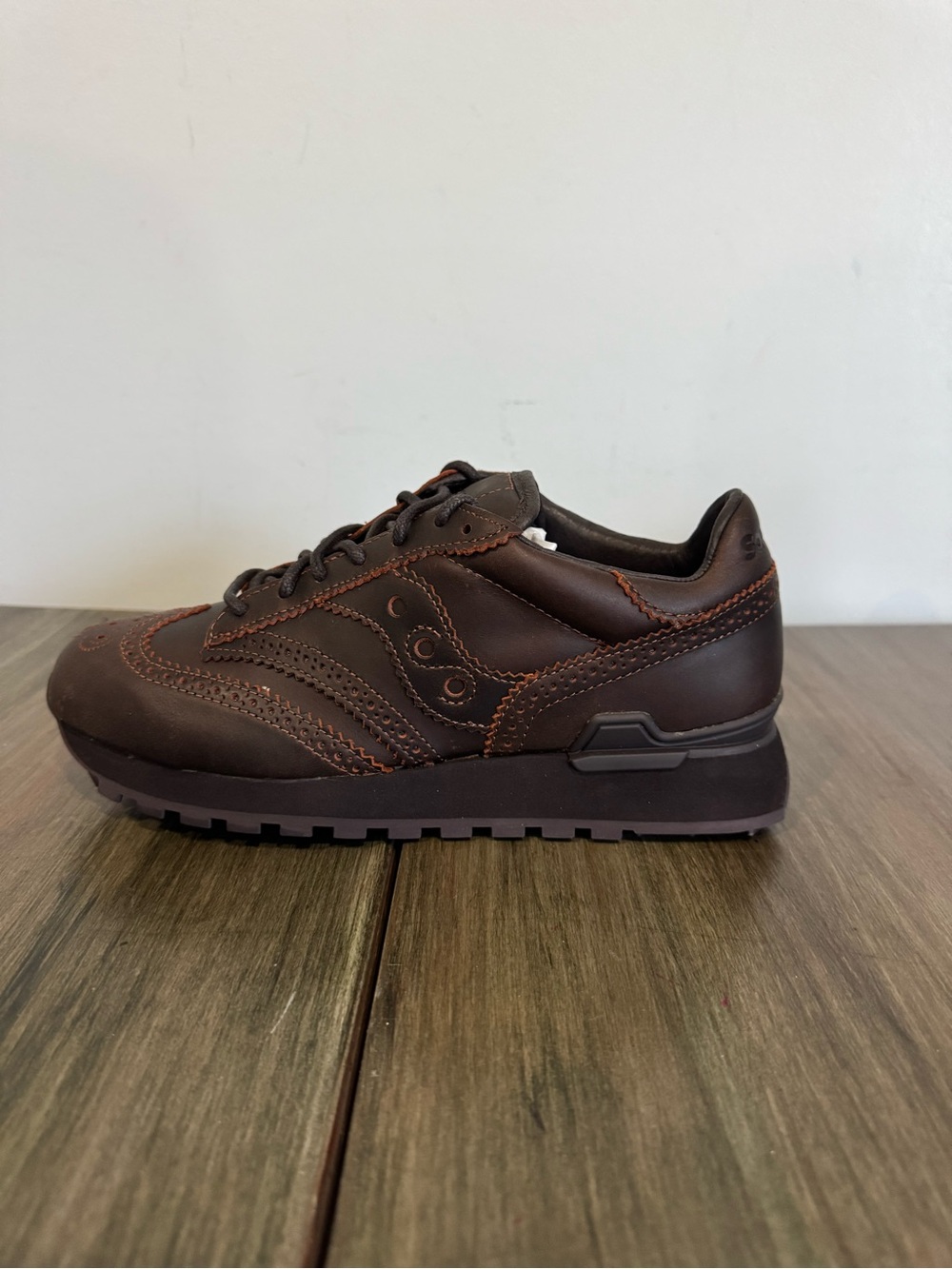 SAUCONY SHADOW ORIGINAL WINGTIP LEATHER UNISEX SHOES